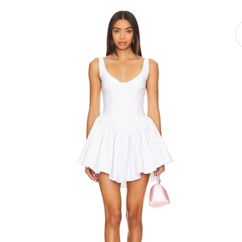 NBD Alyn Mini Dress in White